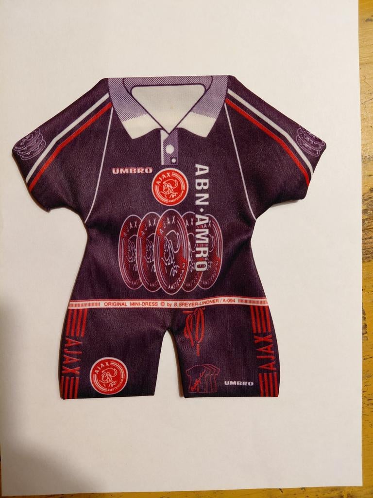 Mini Ajax tenue 1997, Ophalen of Verzenden, Zo goed als nieuw, Shirt