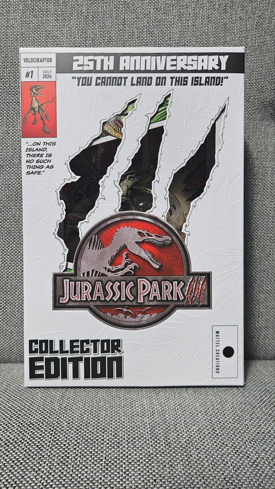 SDCC Jurassic Park 3 Hammond Collection Velociraptor, Ophalen of Verzenden, Nieuw