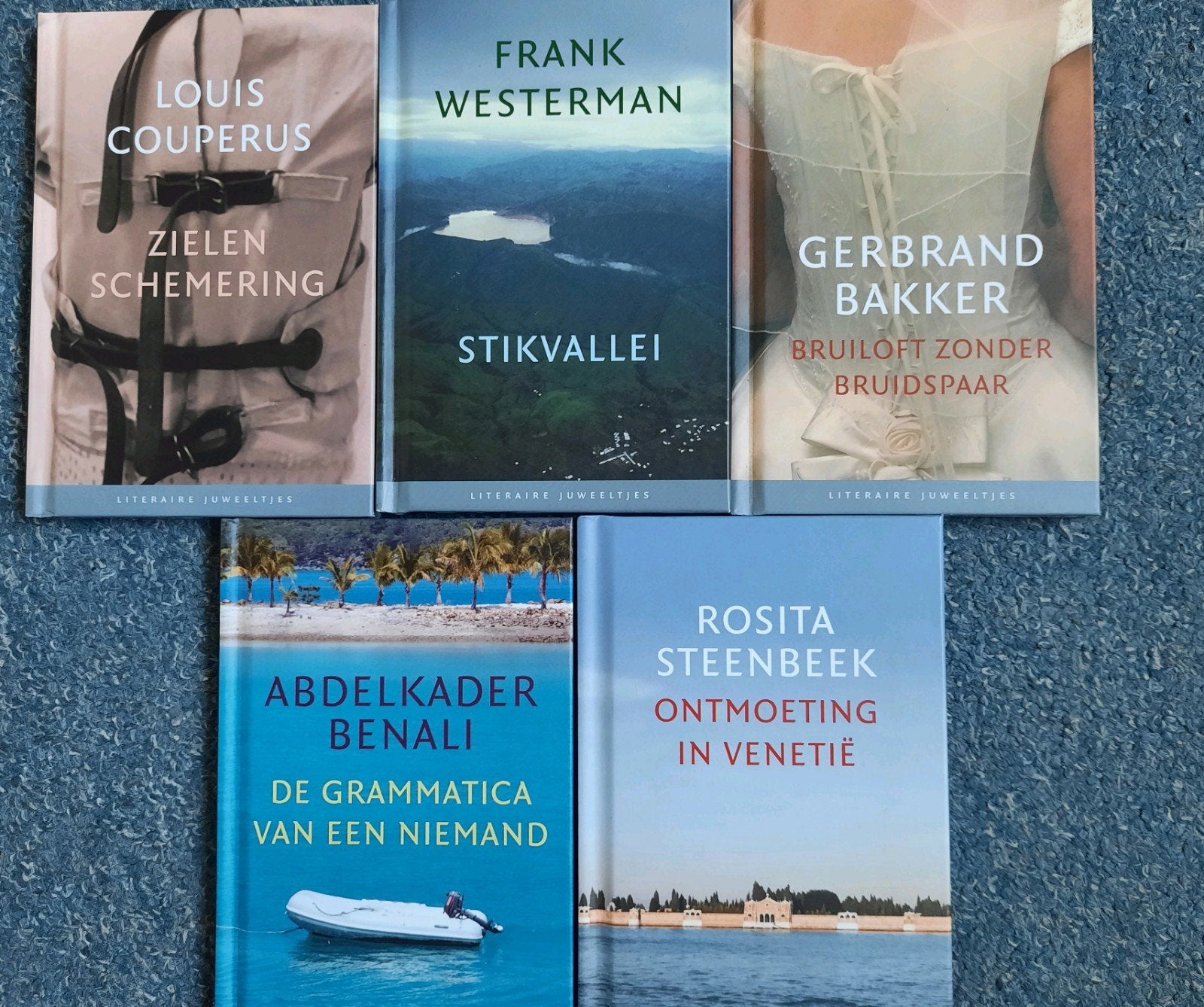 5x LITERAIRE JUWEELTJES, Boeken, Ophalen of Verzenden, Zo goed als nieuw