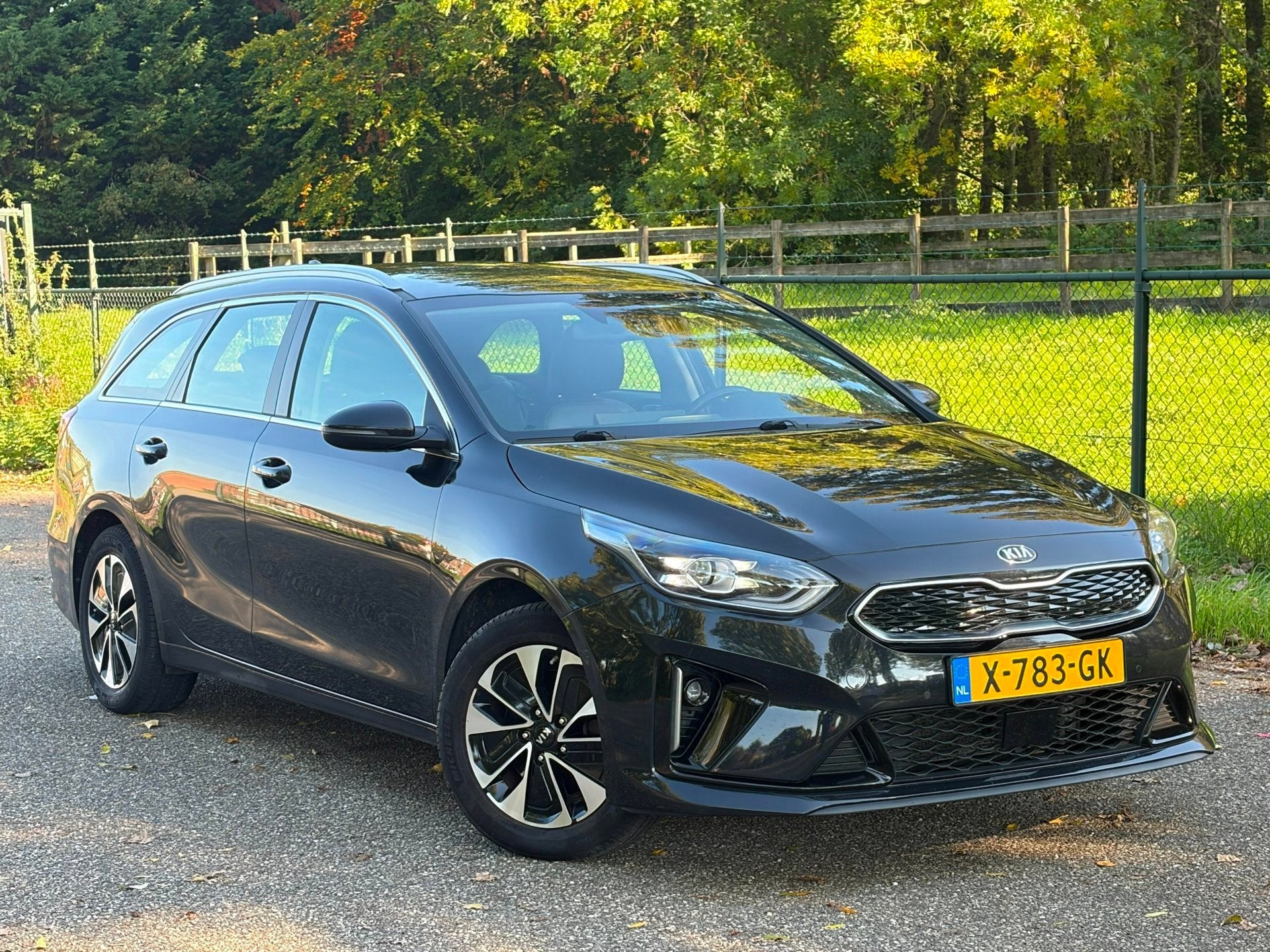 Kia Ceed Sportswagon 1.6 GDI PHEV DynamicPlusLine /Plug-in/C, Auto's, 8 kWh, Gebruikt, Euro 6, Zwart