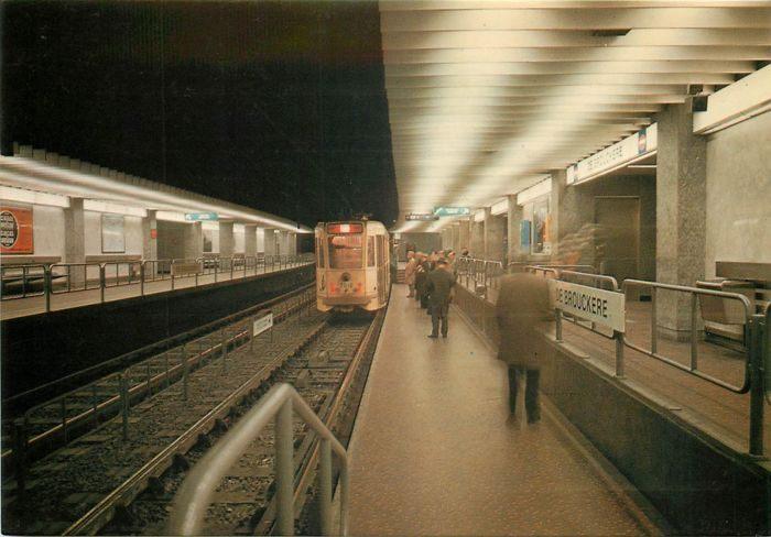 Brussel (metro) L1 "De Brouckére", Ophalen of Verzenden, Voor 1920