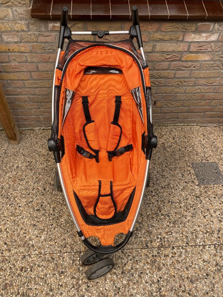 TKA: izgst. Quinny Zapp buggy met reis-/draagtas, Ophalen of Verzenden, Gebruikt, Quinny, Zonnekap