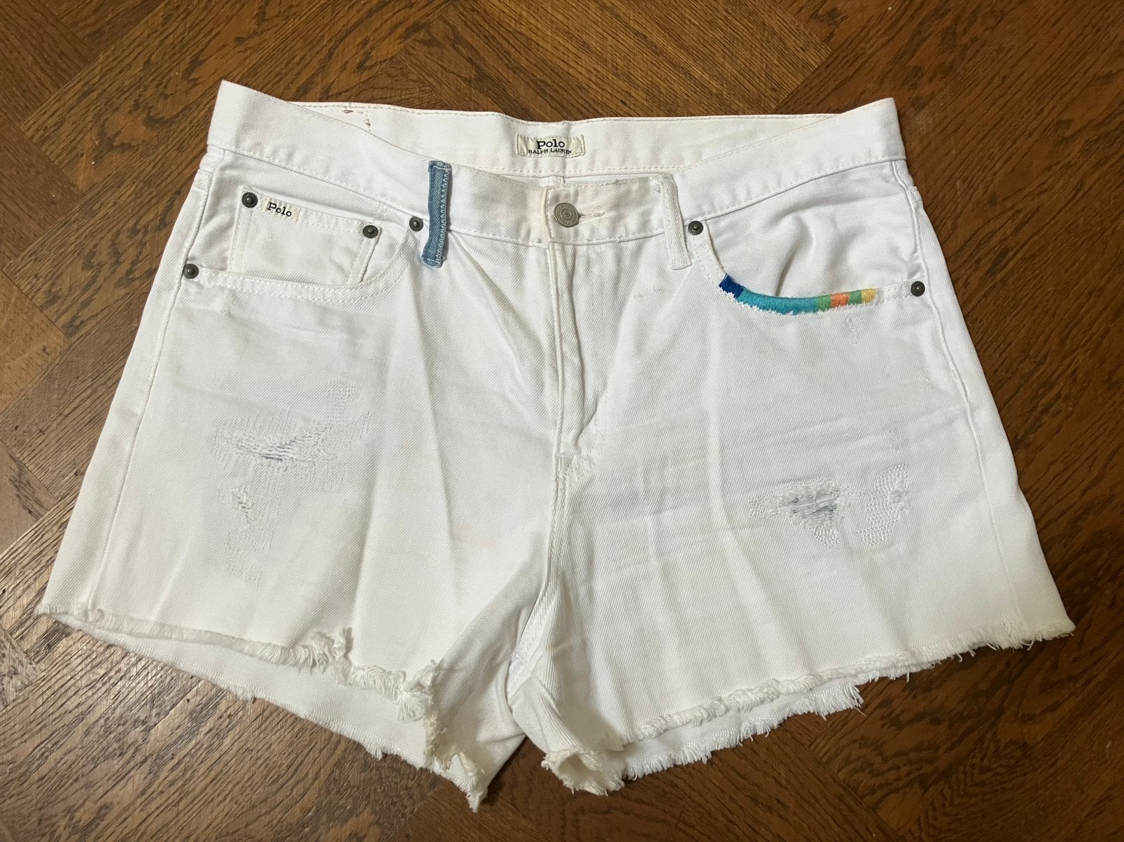 Ralph Lauren short maat 42, Kleding | Dames, Kort, Wit, Maat 42/44 (L), Ophalen of Verzenden