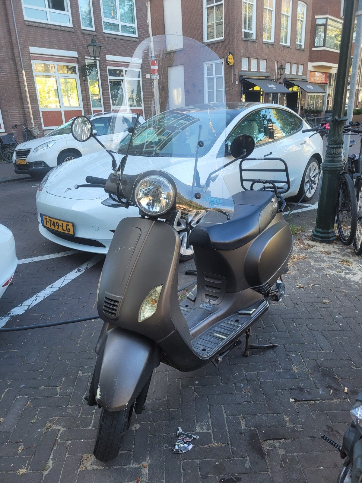 agm vx50 2016 snor scooter opknapper, Fietsen en Brommers, Snorfietsen en Snorscooters, Ophalen, Gebruikt, Benzine, Overige merken