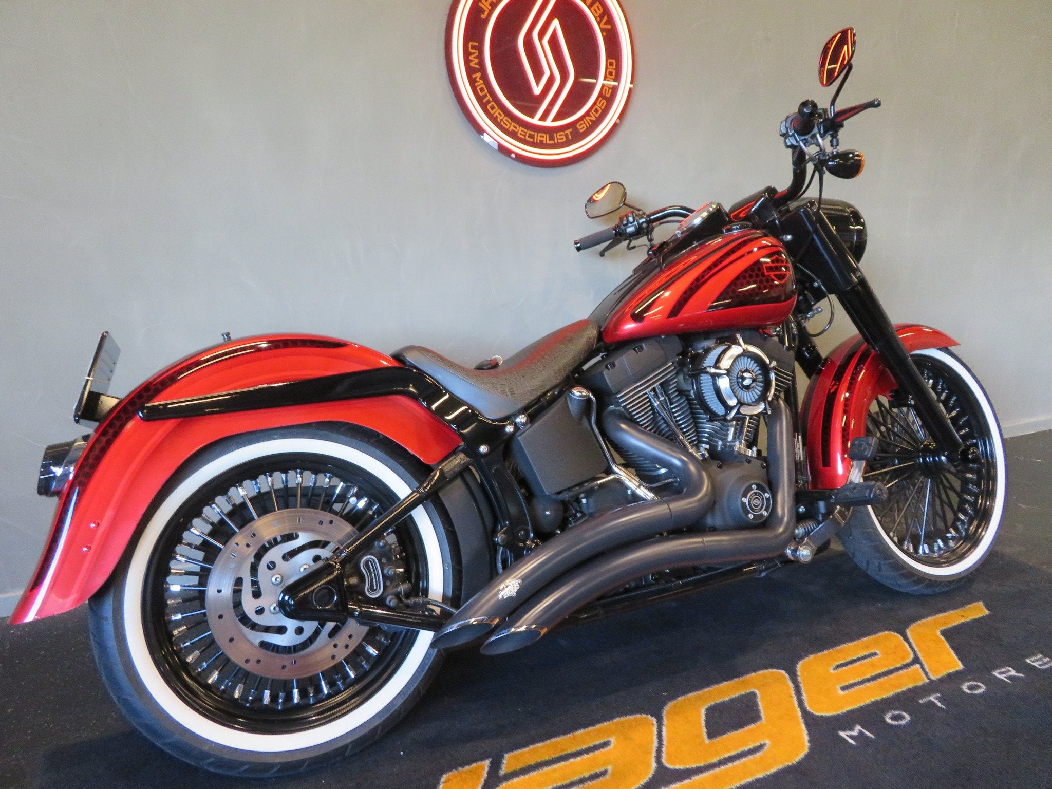 Harley-Davidson FXSTB NIGHT TRAIN SPECIAL! (bj 2002), Motoren, Chopper, Gebruikt, Bedrijf