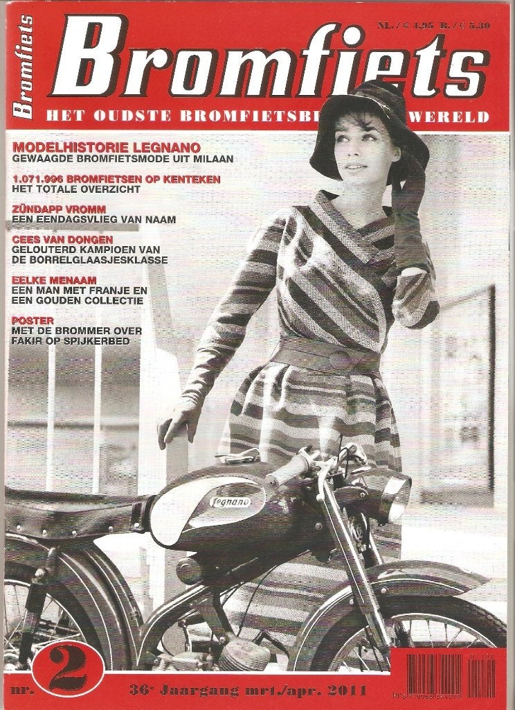 Bromfiets 2-2011 – Legnano – Zundapp – Eolo - Puch, Ophalen of Verzenden, Zo goed als nieuw, Sport en Vrije tijd