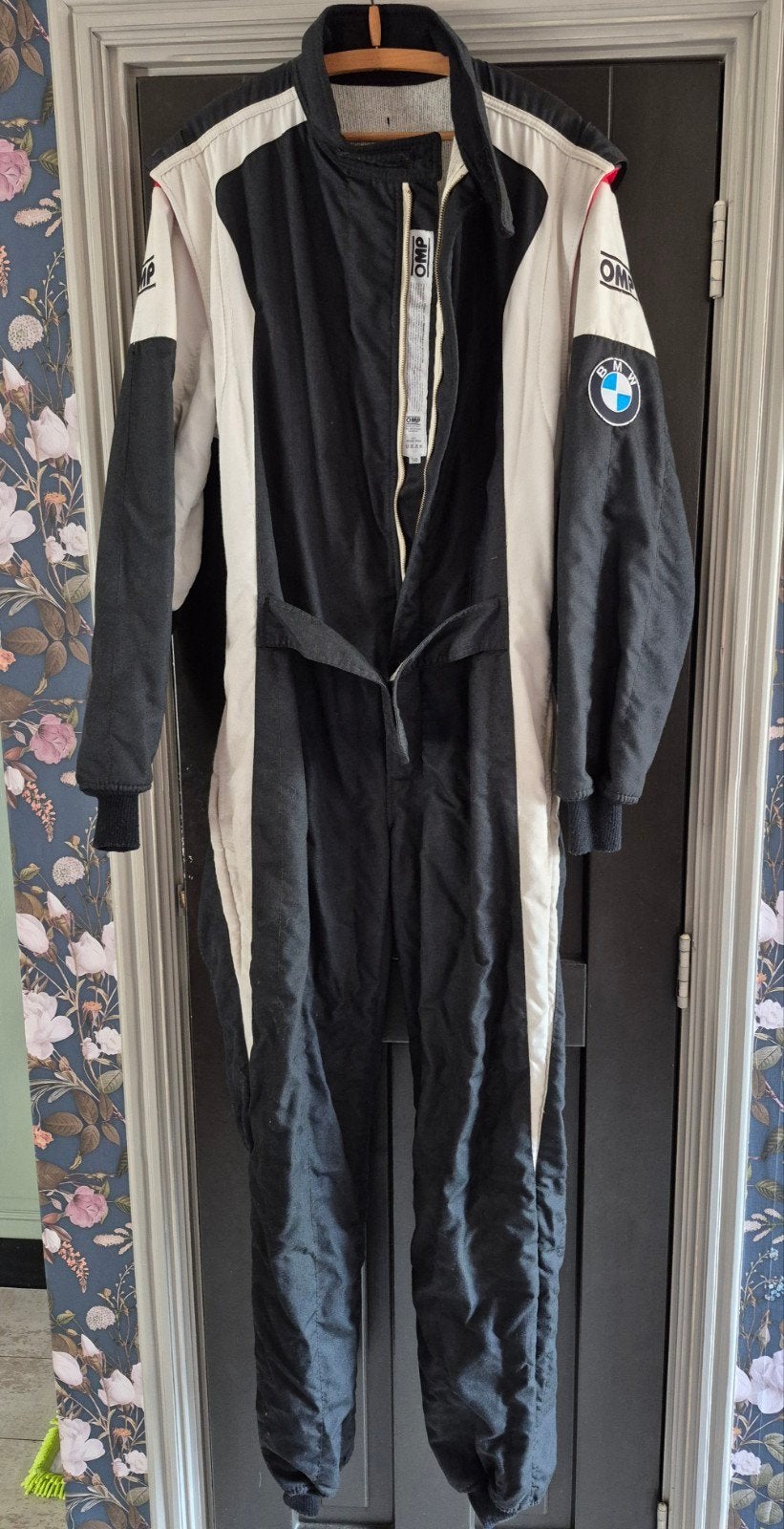 OMP FIA Race Overall Maat 58 - Zwart/Wit, Ophalen of Verzenden, Gebruikt