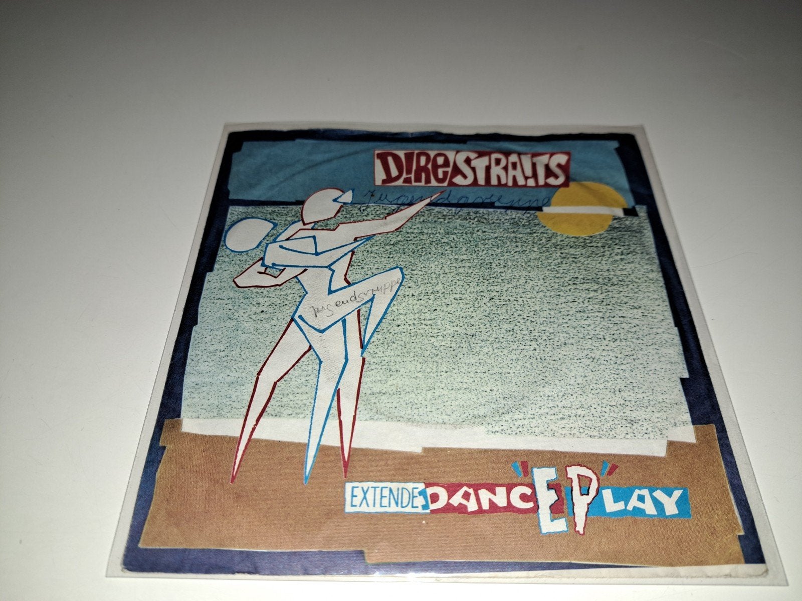 7" Dire Straits : Twisting by the pool, Verzenden, Gebruikt, Pop