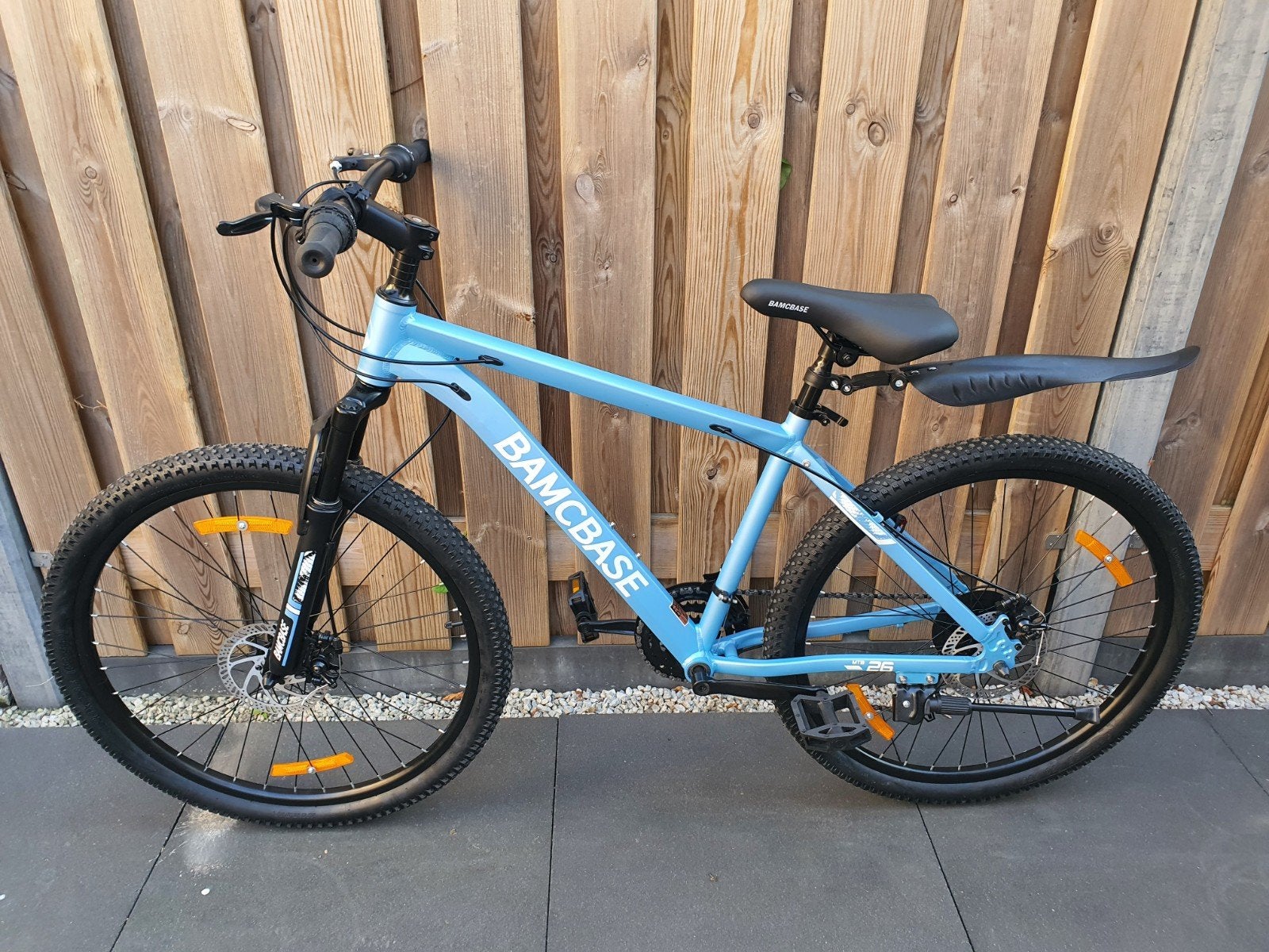 Bamcbase 26 inch Jongensfiets Mountainbike 21v, Versnellingen, Nieuw, Bamcbase, Schijfrem