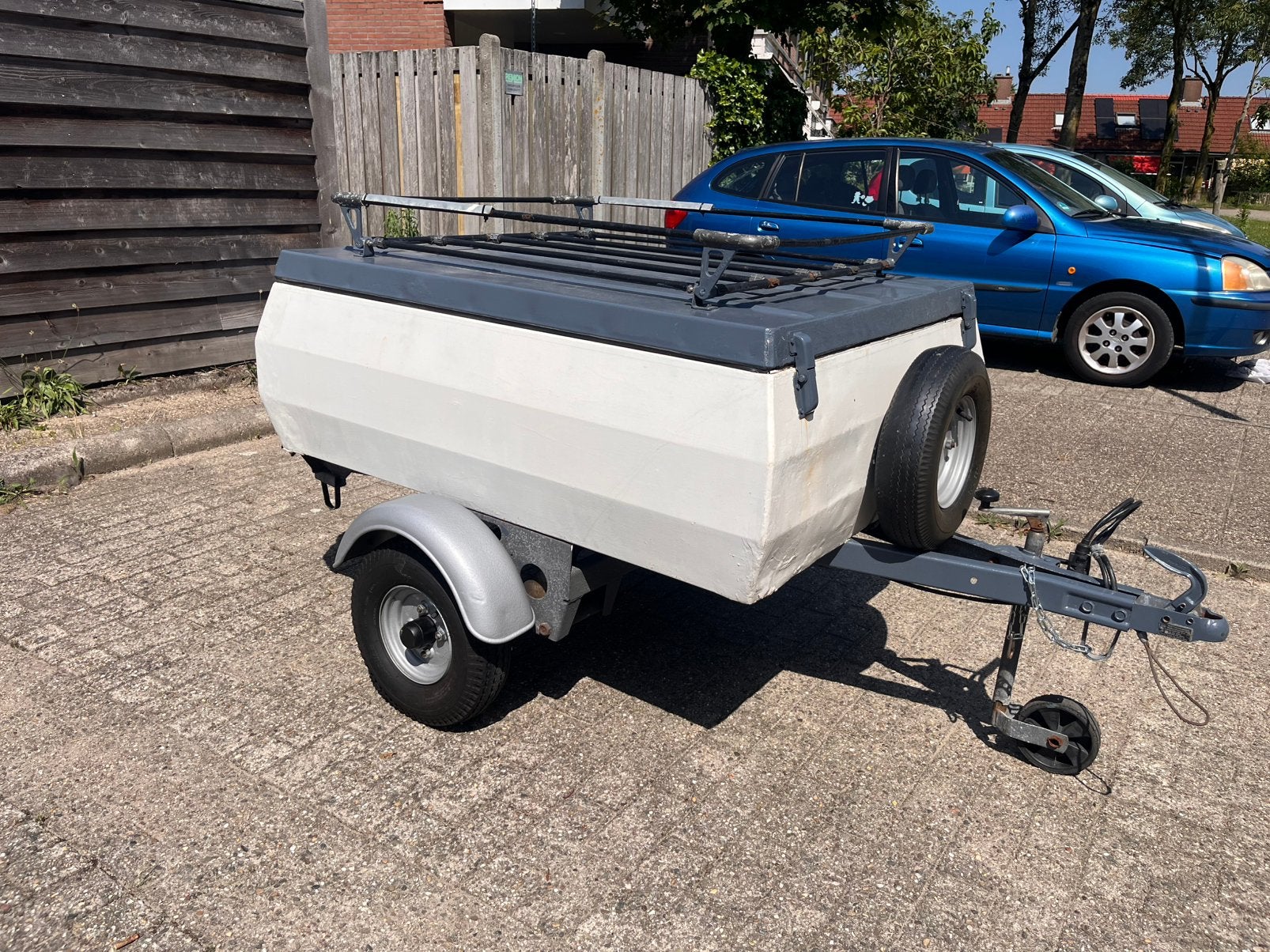 Bagagewagen 140x110x48, Auto diversen, Aanhangers en Bagagewagens, Ophalen, Gebruikt
