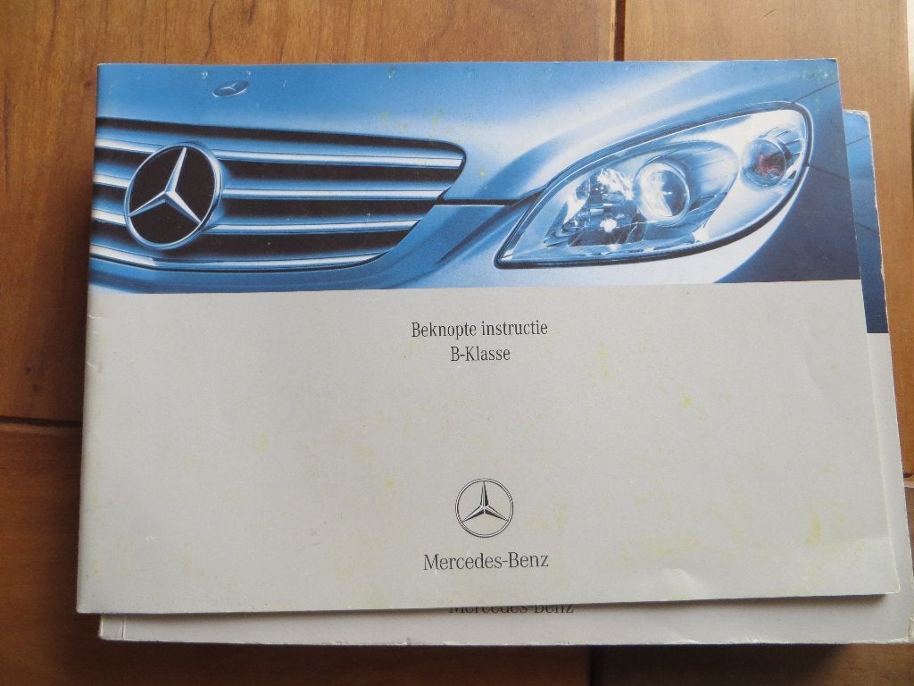 Instructieboek Mercedes-Benz B-klasse W246 2007 + beknopte, Ophalen of Verzenden
