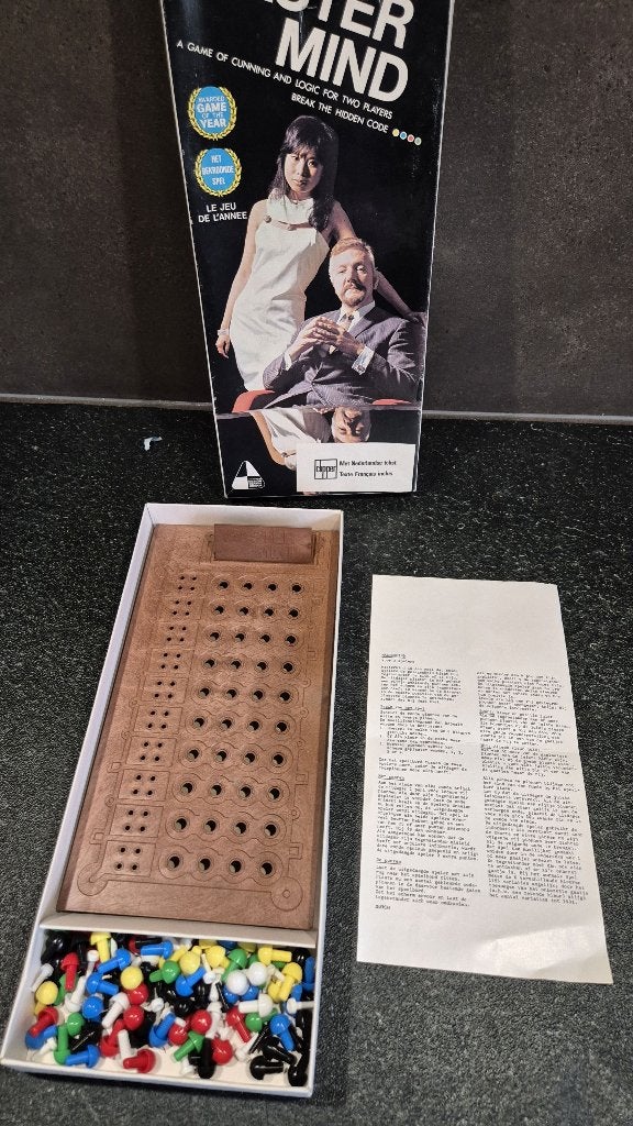Master Mind, vintage Invicta 1972. Compleet. 5A14, Tweedehands verkoop, Tweedehands verkoop, Gebruikt, Ophalen of Verzenden