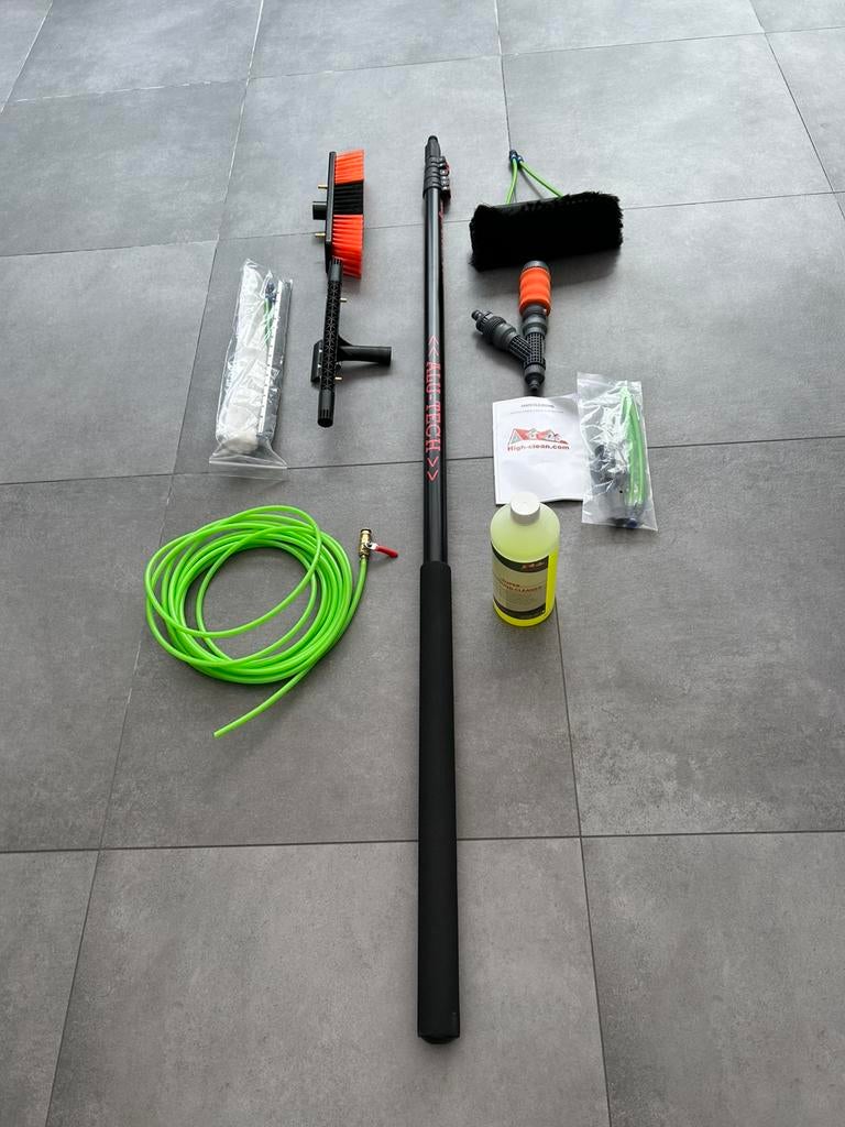 High clean telescoopsteel aluminum, Ophalen, Zo goed als nieuw