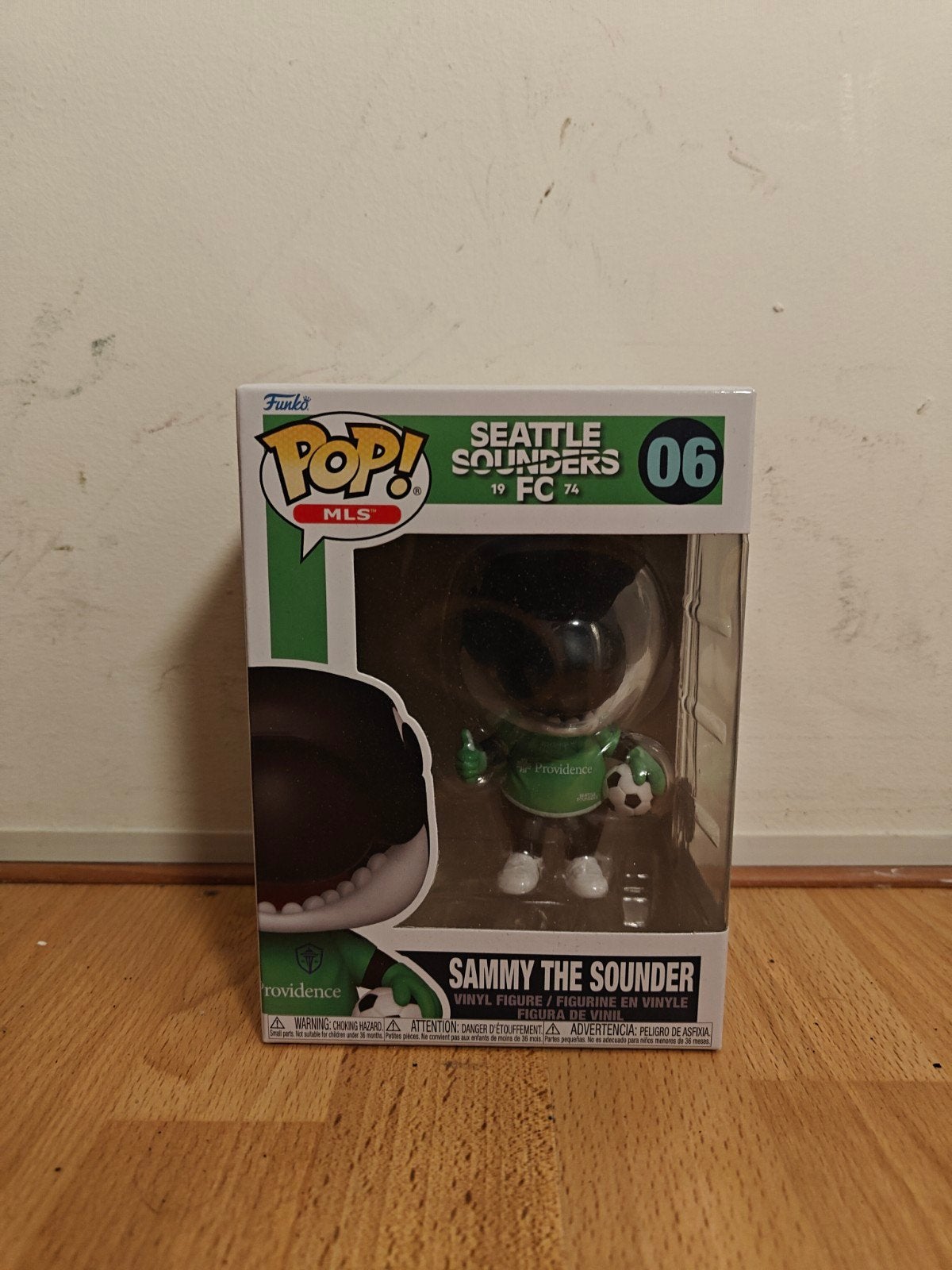Sammy the Sounder Funko Pop - Mascotte Seattle Sounders FC, Ophalen of Verzenden, Nieuw