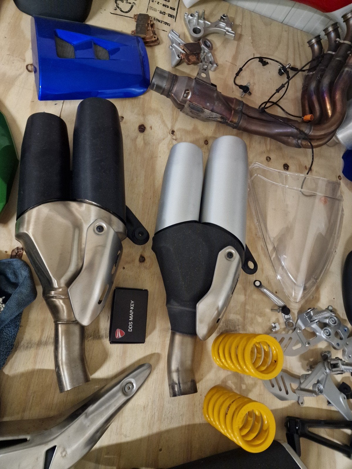 Ducati monster 1200 1200s onderdelen. Uitlaat., Motoren, Onderdelen | Ducati, Ophalen of Verzenden, ., ., .