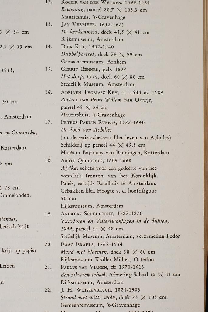 Openbaar kunstbezit 1958, Boeken, Verzenden, Zo goed als nieuw, Schilder- en Tekenkunst