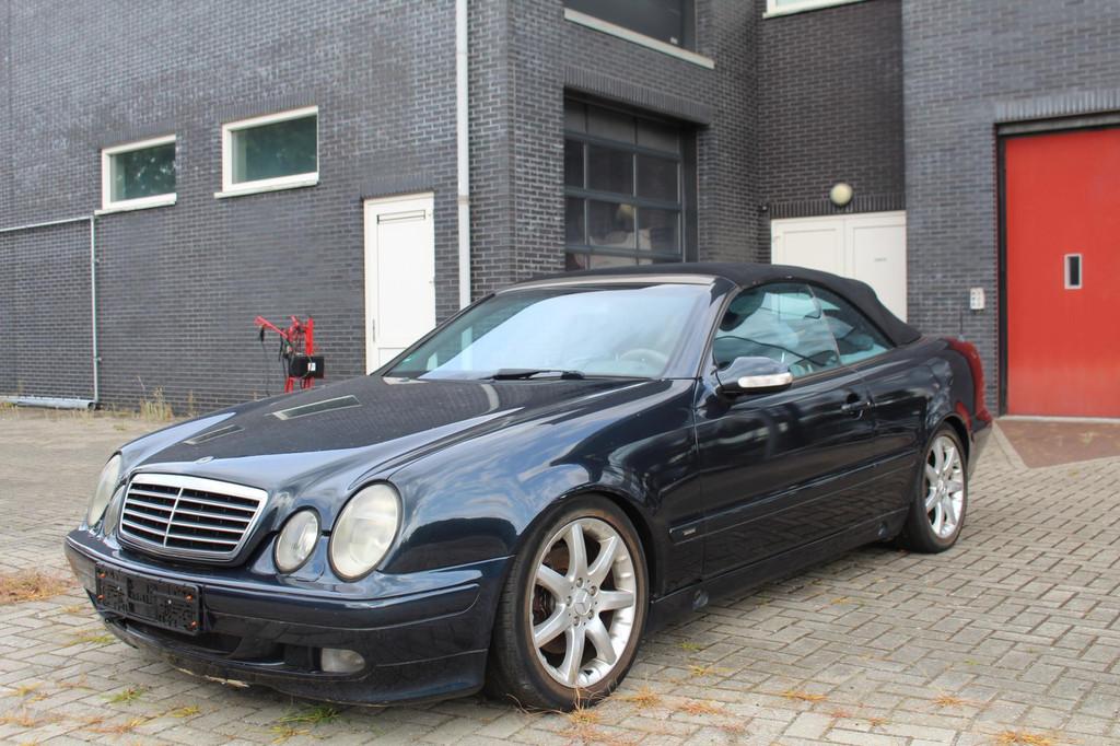Mercedes-Benz CLK Cabrio 230 K. Avantgarde MOTOR GEREVISEERD, Auto's, Stof, 194 pk, Cabriolet, Stoelverwarming