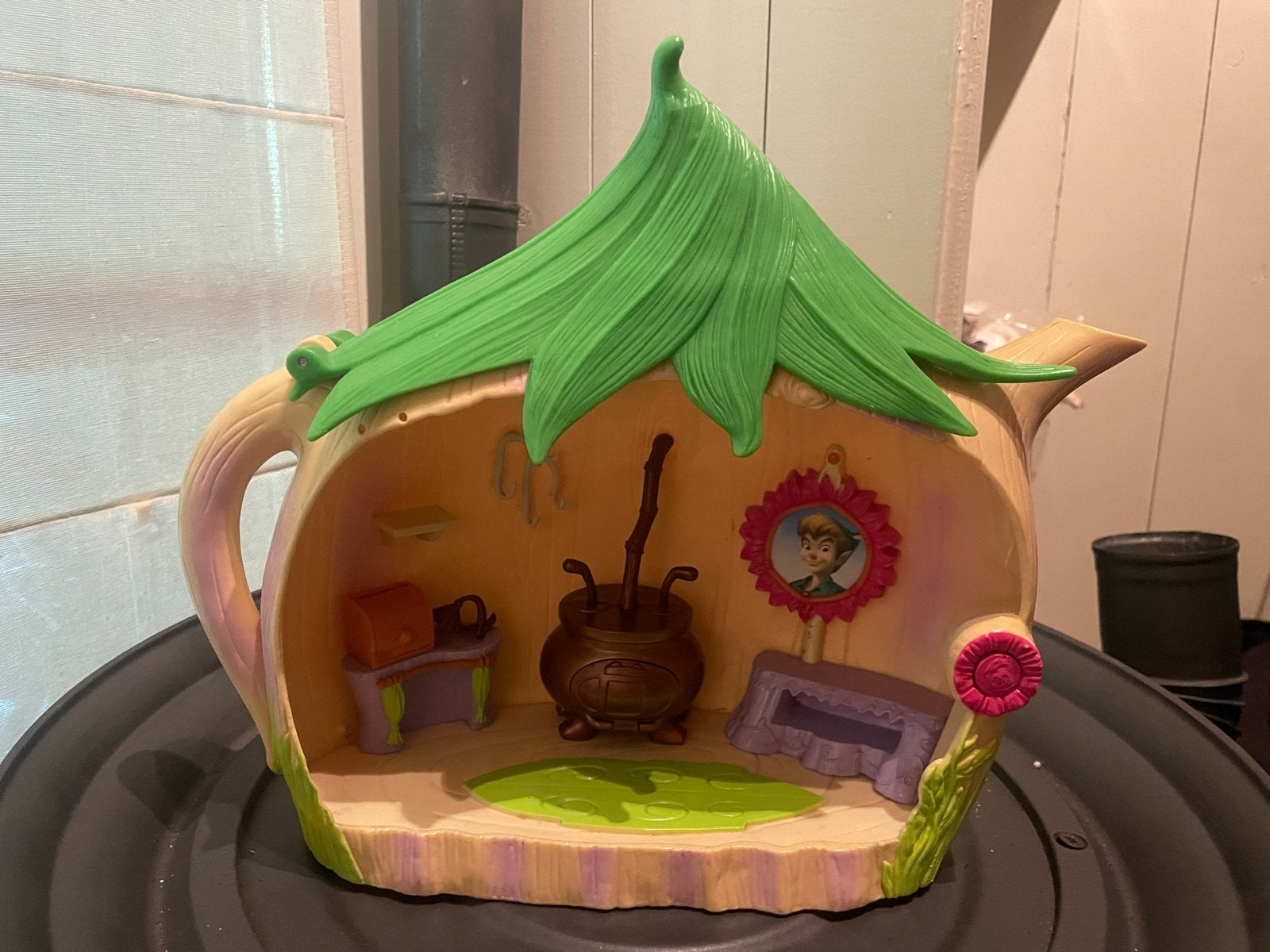 Tinkerbell theepot speelhuisje Peter Pan, leuk met playmobil, Ophalen of Verzenden, Gebruikt, Jongen of Meisje
