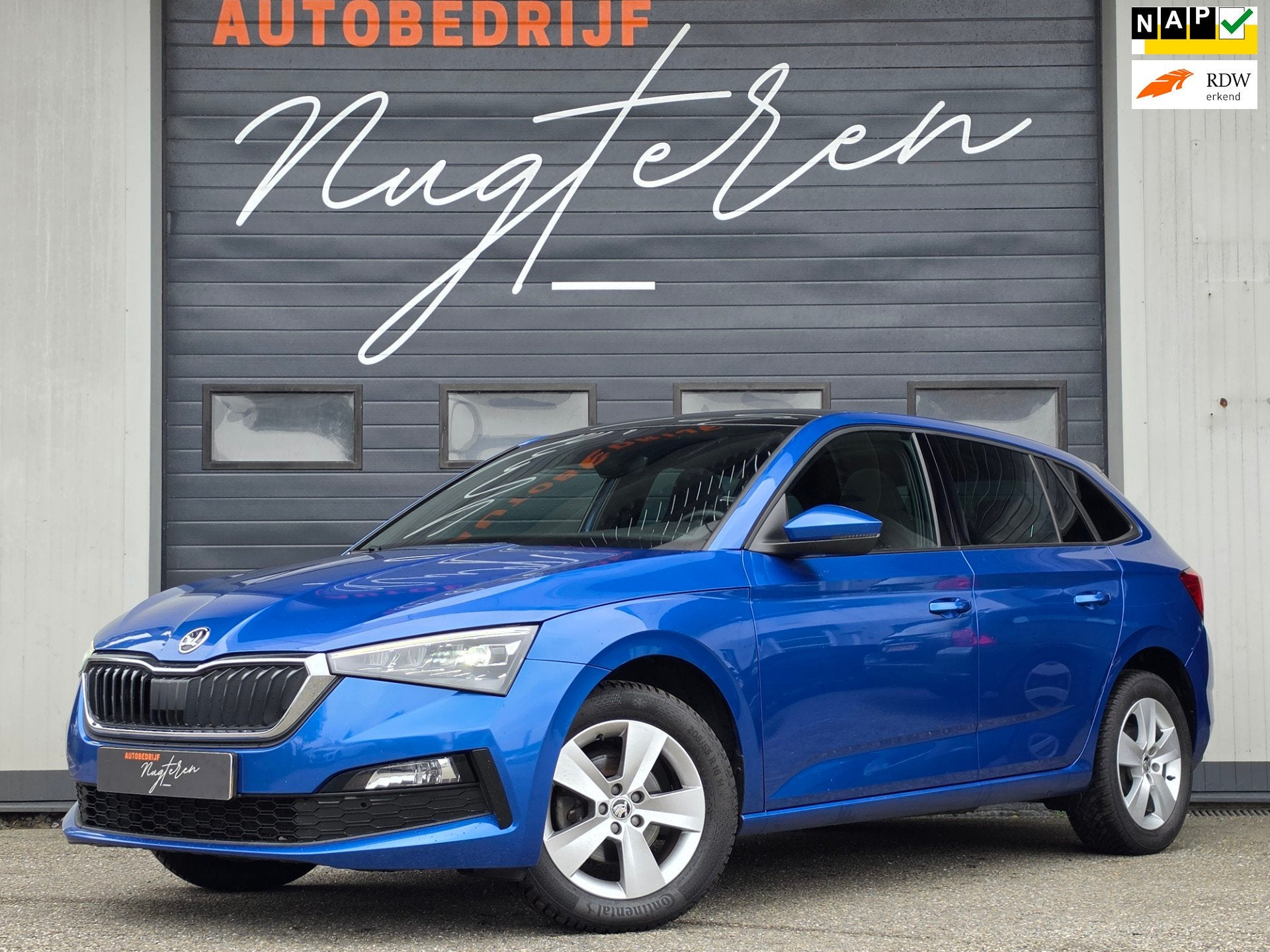 Skoda Scala 1.0 TSI Sport Business|Origineel NL|Trekhaak|Pan, Auto's, Voorwielaandrijving, Dealer onderhouden, Scala, Gebruikt