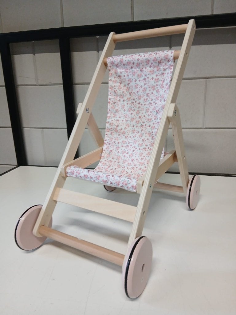 Bandits & Angels Poppenbuggy Lovely Flowers, Ophalen, Nieuw, Babypop