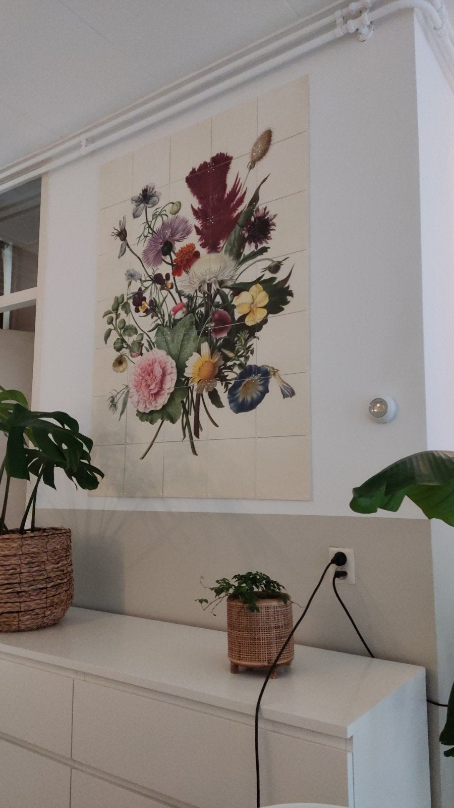 IXXI kunstwerk - Boeket bloemen (100 x 140 cm), Ophalen of Verzenden