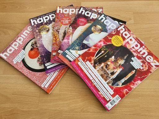 Happinez tijdschriften magazines 6 st, Ophalen of Verzenden, Zo goed als nieuw