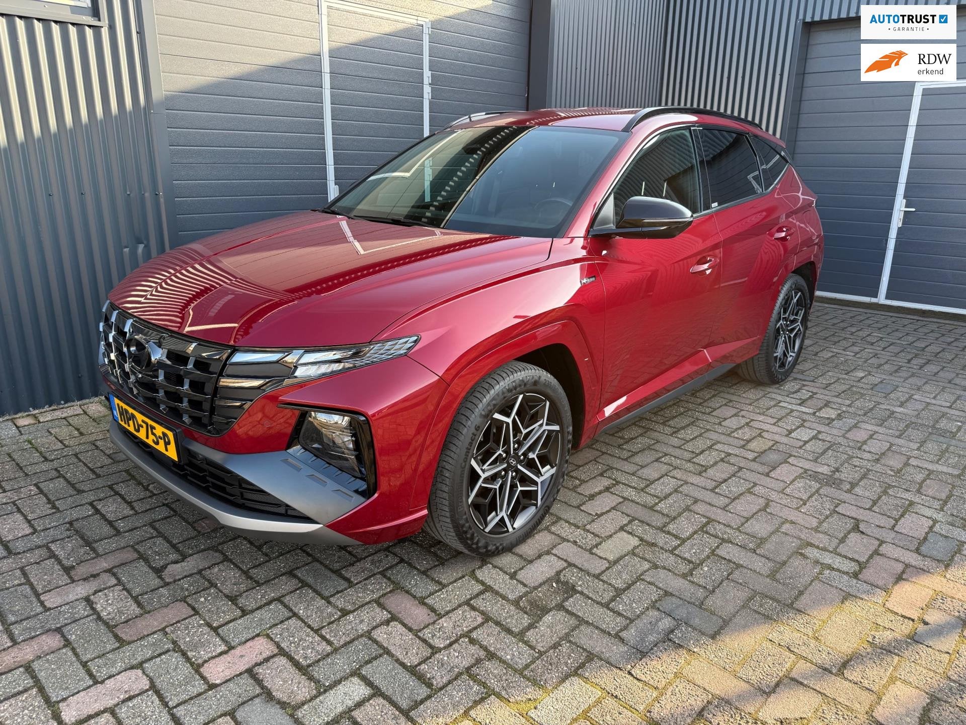Hyundai Tucson 1.6 T-GDI MHEV N Line Sky, Auto's, Voorwielaandrijving, Dealer onderhouden, 15 km/l, Gebruikt