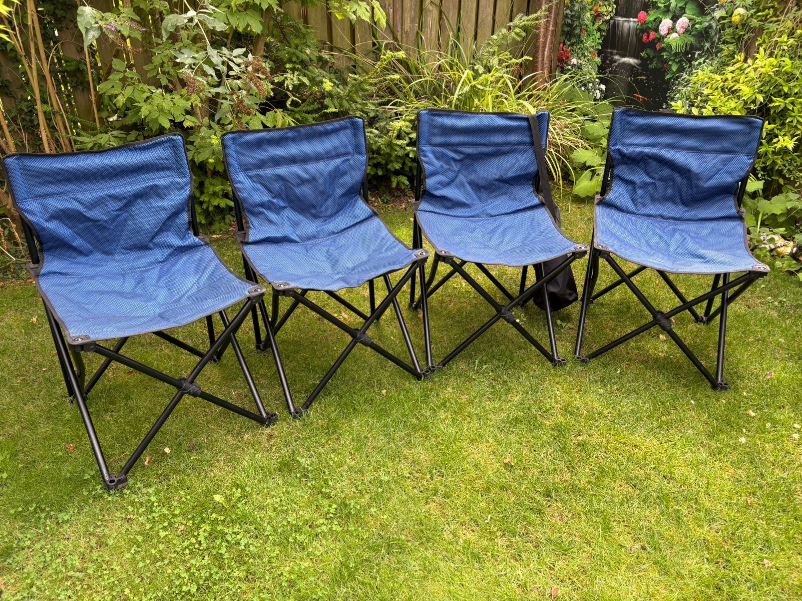 Campingstoelen (4 stuks voor 35 euro samen), Ophalen, Gebruikt, Campingstoel
