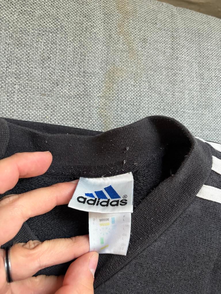 Adidas Feyenoord sweater zwart maat L, Ophalen of Verzenden, Zo goed als nieuw, Maat 52/54 (L), Zwart