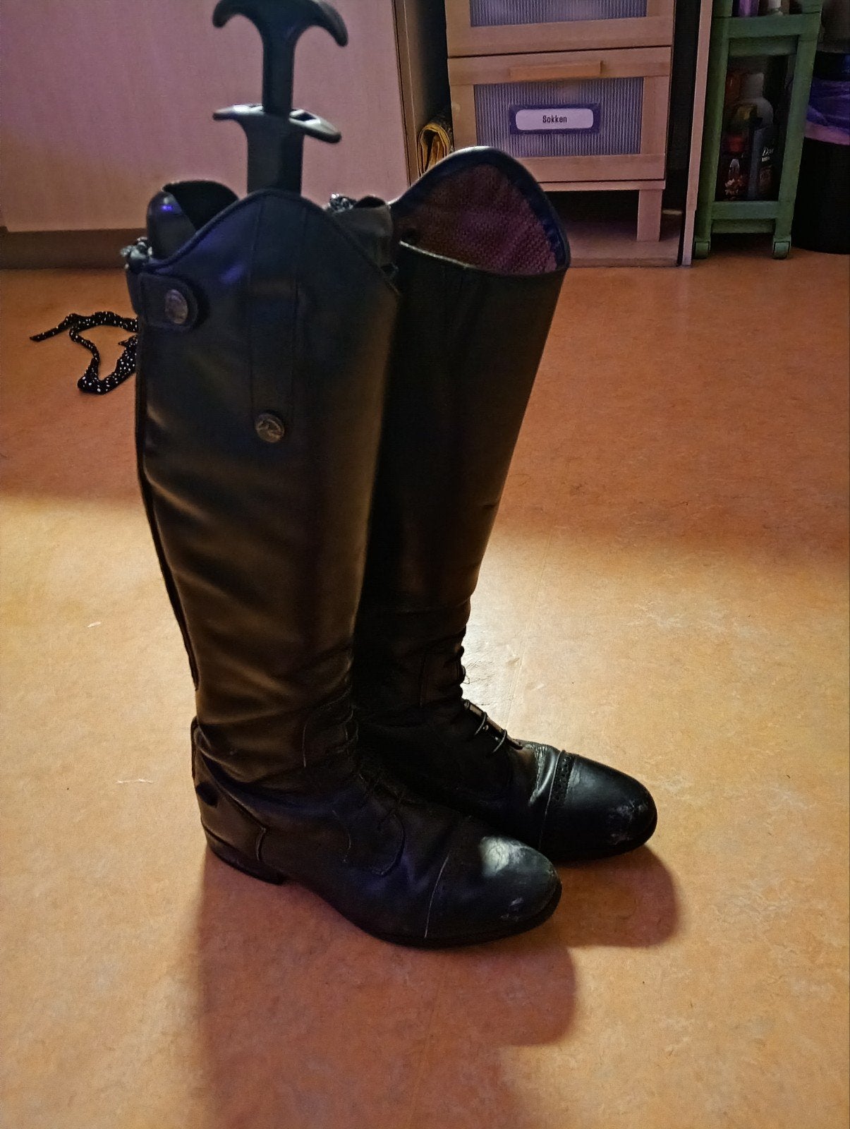mooie HKM Rijlaarzen maat 38, Dressuur, Overige merken, Ritssluiting, Ophalen of Verzenden