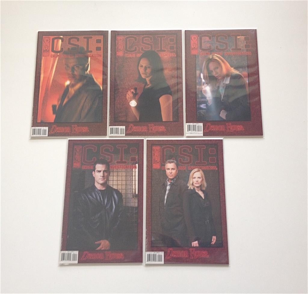 CSI: Demon House #1-5 (set) IDW Publishing Comics, 2004, Complete serie of reeks, Ophalen, Nieuw, Amerika