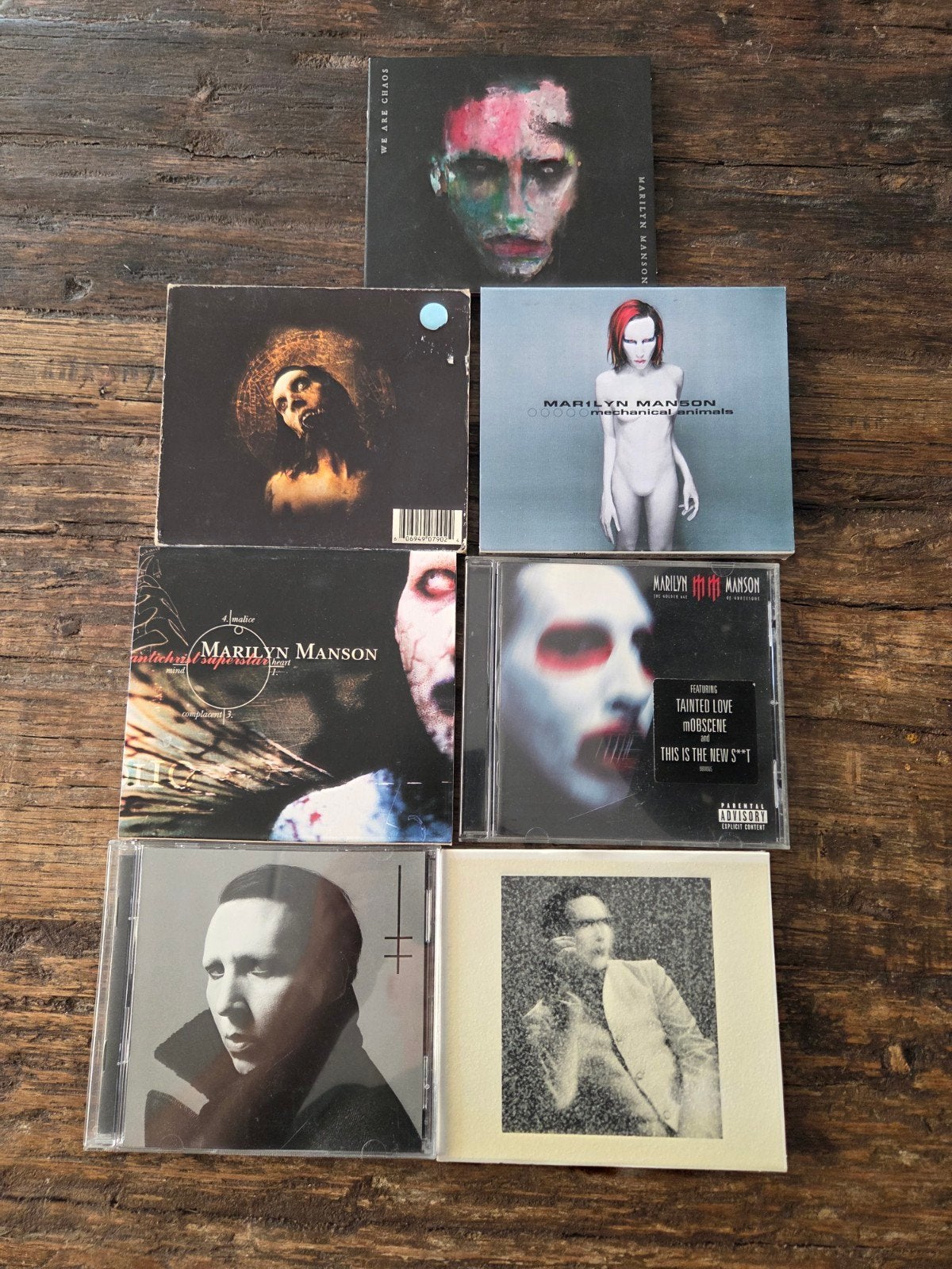 Marilyn Manson CD verzameling - Diverse albums, Gebruikt, Inclusief doosje, Ophalen of Verzenden, Verzamelalbum