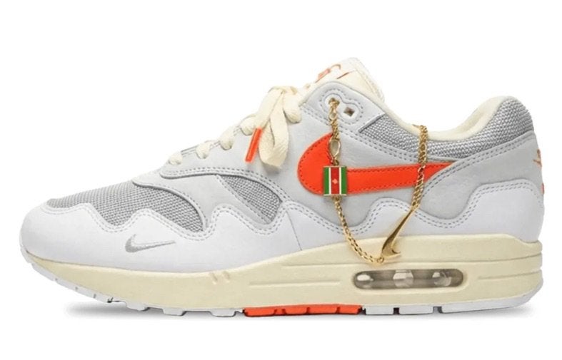 Nike x Patta Air Max 1; EU 46 / US 12, Kleding | Heren, Schoenen, Ophalen, Nieuw, Wit