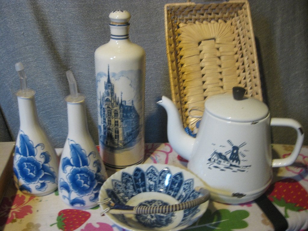 blauw wit, Verzenden