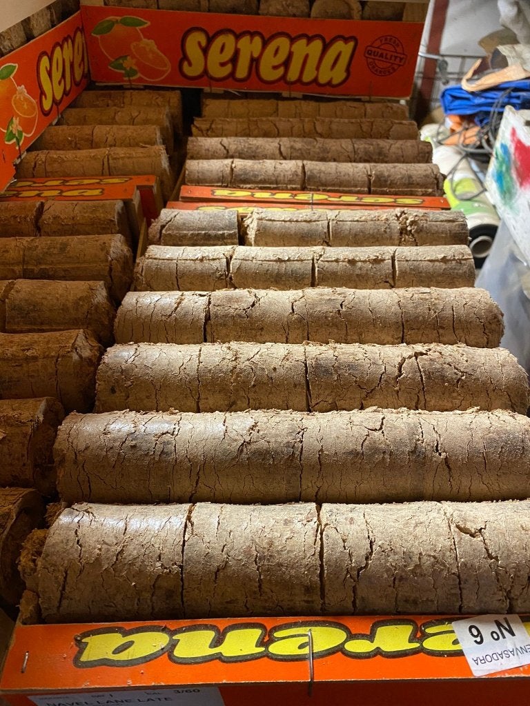 Haard briketten, Tuin en Terras, Haardhout, Minder dan 3 m³, Ophalen, Overige houtsoorten, Blokken