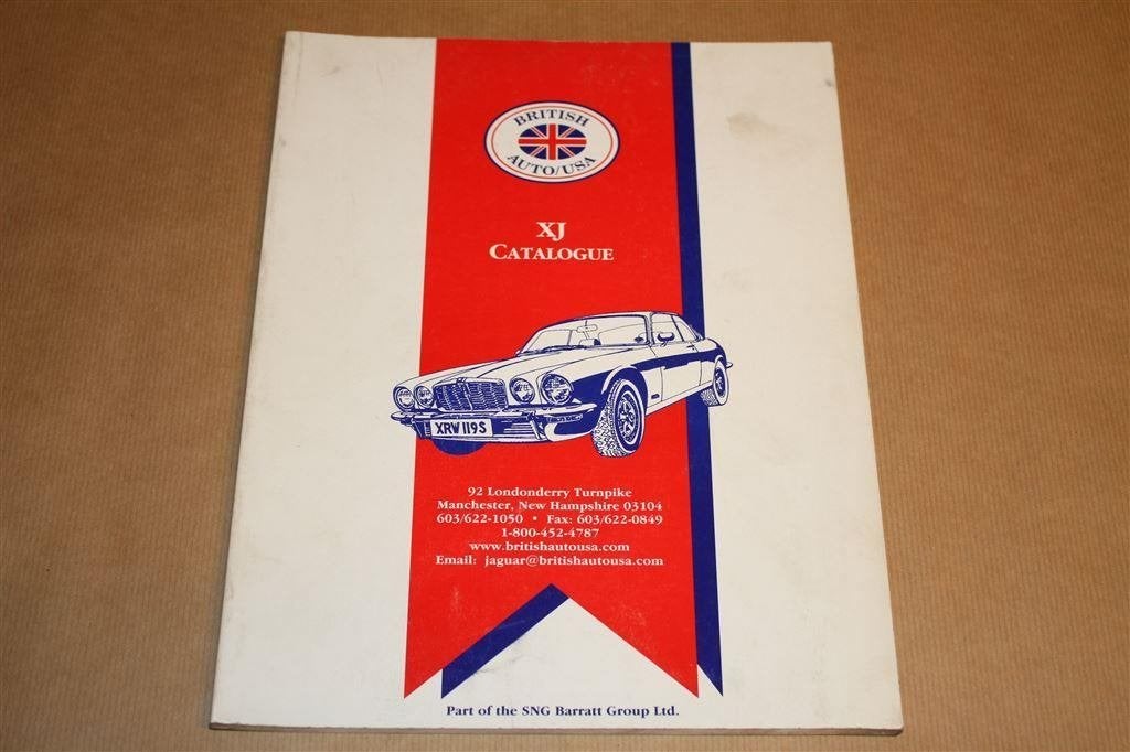 Jaguar XJ Catalogue, Ophalen of Verzenden
