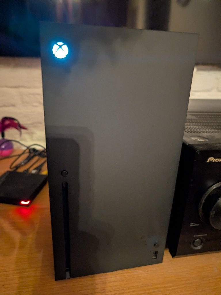 XBOX Series X 1TB met spel en (flight) controller