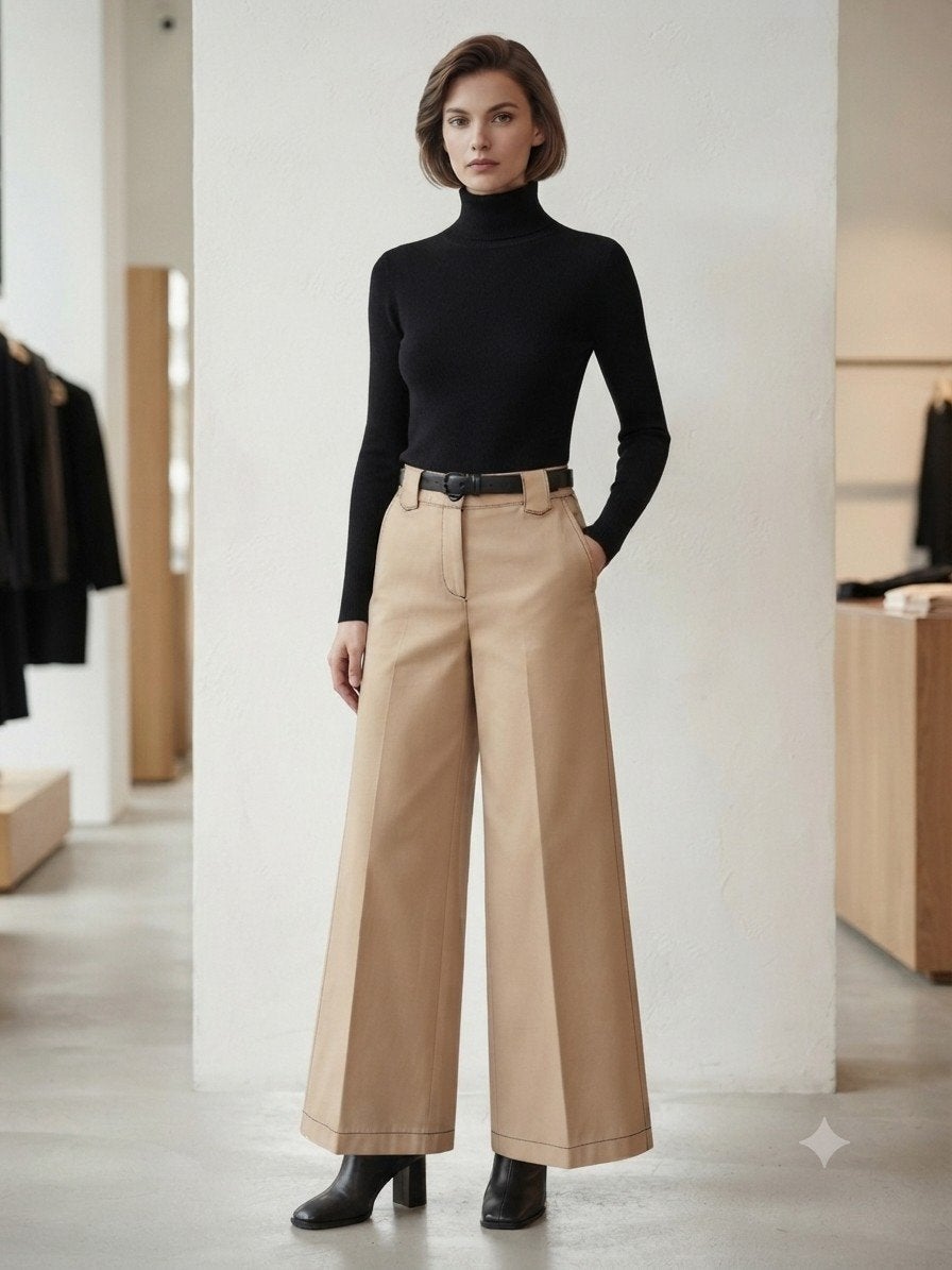 bash ba&sh wide leg pants nieuw, Verzenden, Beige, Nieuw, Ba&sh