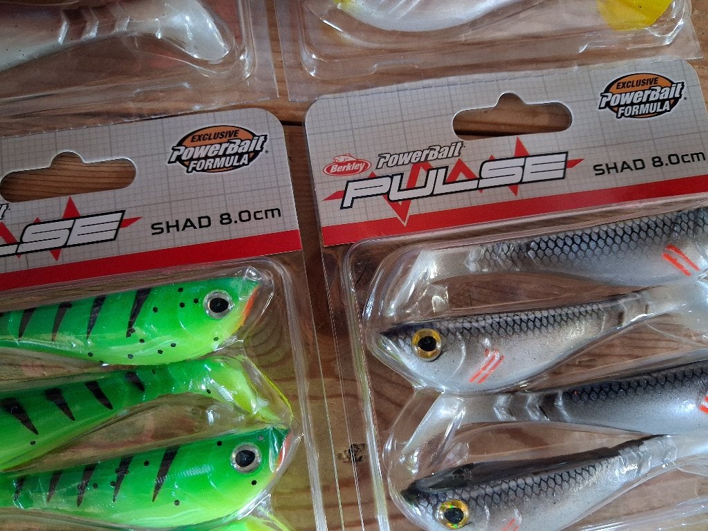Berkley Pulse Shad 8cm (4-Packs) diverse kleuren..., Tinstraat, Overige typen, Nieuw, Ophalen of Verzenden