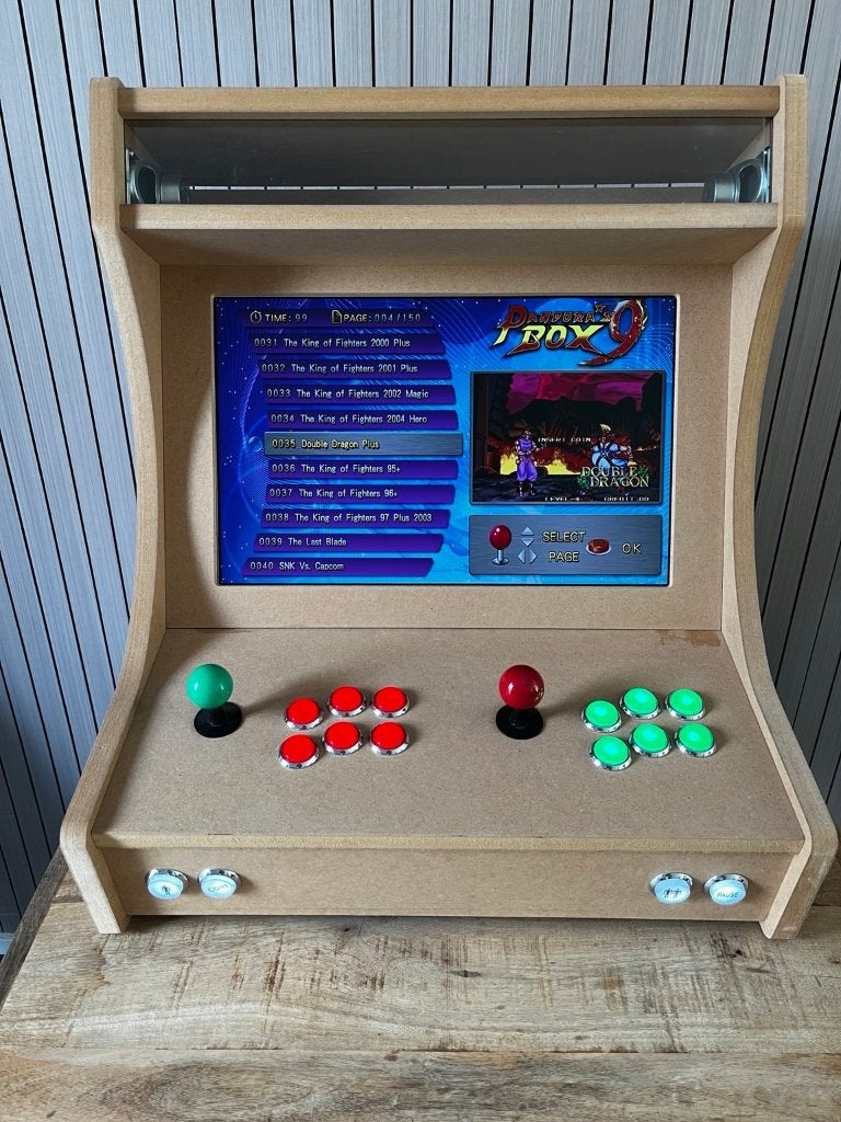 2-speler Arcade Bartop | Plug & Play | 2000+ Retro Games, Ophalen of Verzenden, Overige merken, Gebruikt