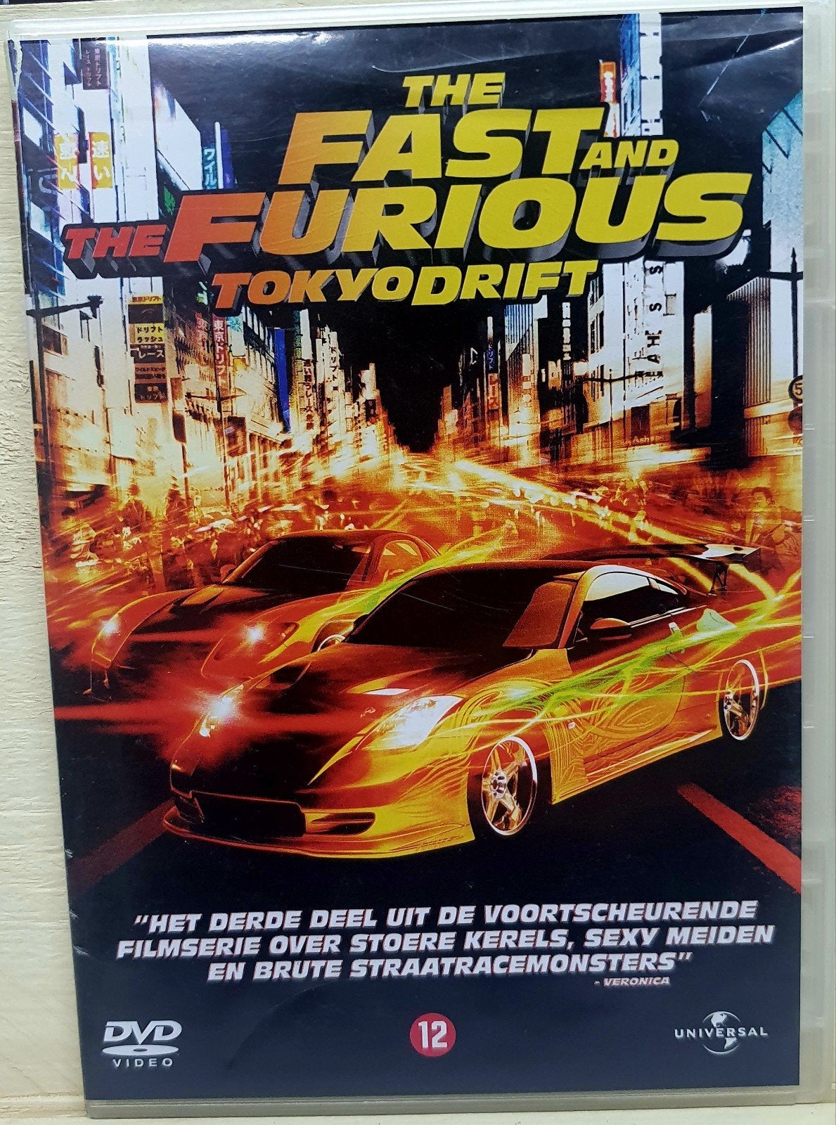 The Fast and the Furious: Tokyo Drift DVD, Vanaf 12 jaar, Ophalen of Verzenden, Gebruikt, Actiethriller
