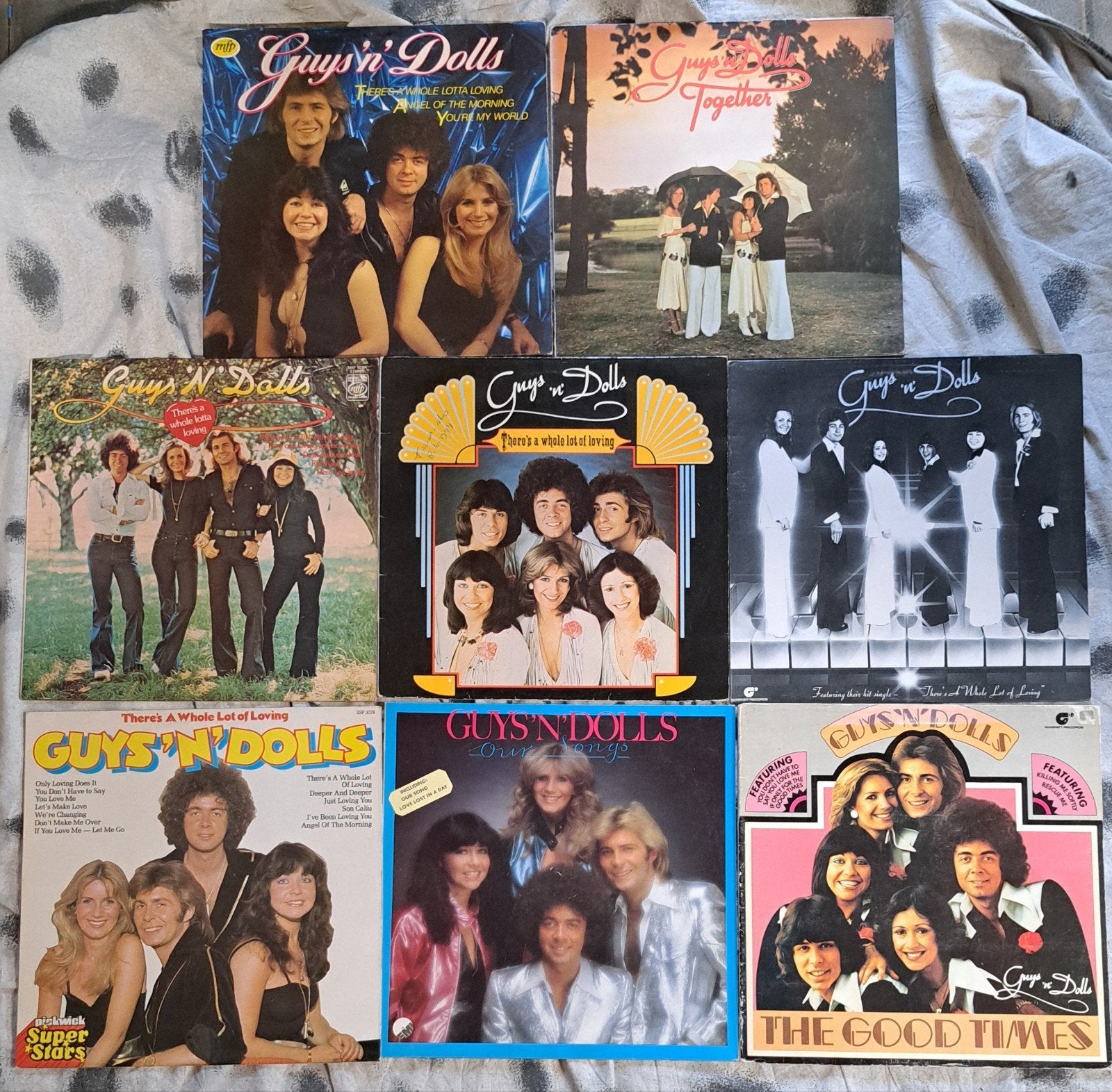8x LP  Guys 'n' Dolls -   LP Collectie, Cd's en Dvd's, Vinyl | Pop, Ophalen of Verzenden, Gebruikt, 12 inch