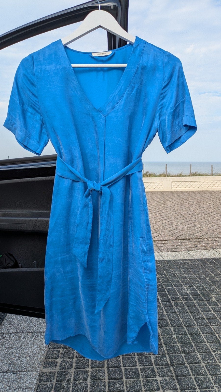 Sissy-boy Jurkje met ceintuur - XS, Kleding | Dames, Blauw, Sissy-Boy, Ophalen of Verzenden, Maat 34 (XS) of kleiner