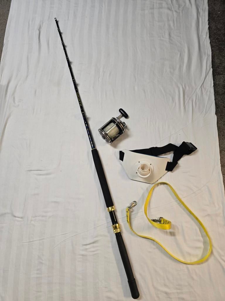 Big Game Set Stand up Penn reel., Ophalen of Verzenden, Molen