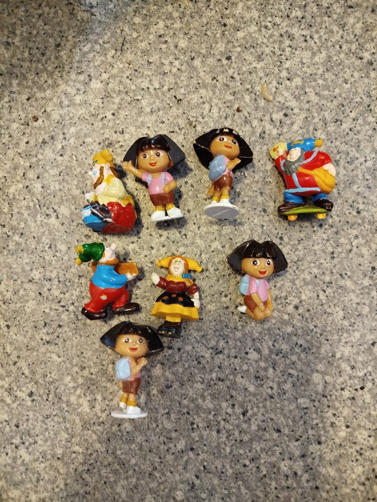 Dora poppetjes - set van 8 figuren, Kinderen en Baby's, Speelgoed | Poppen, Ophalen of Verzenden