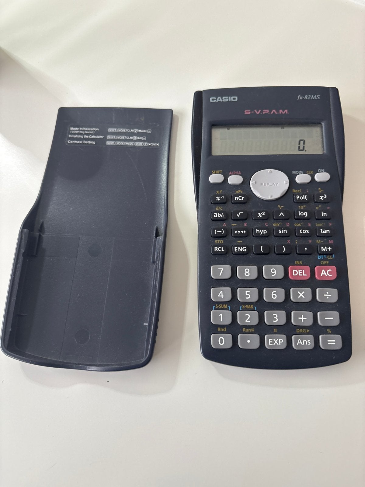 Casio fx-82MS, Ophalen, Zo goed als nieuw