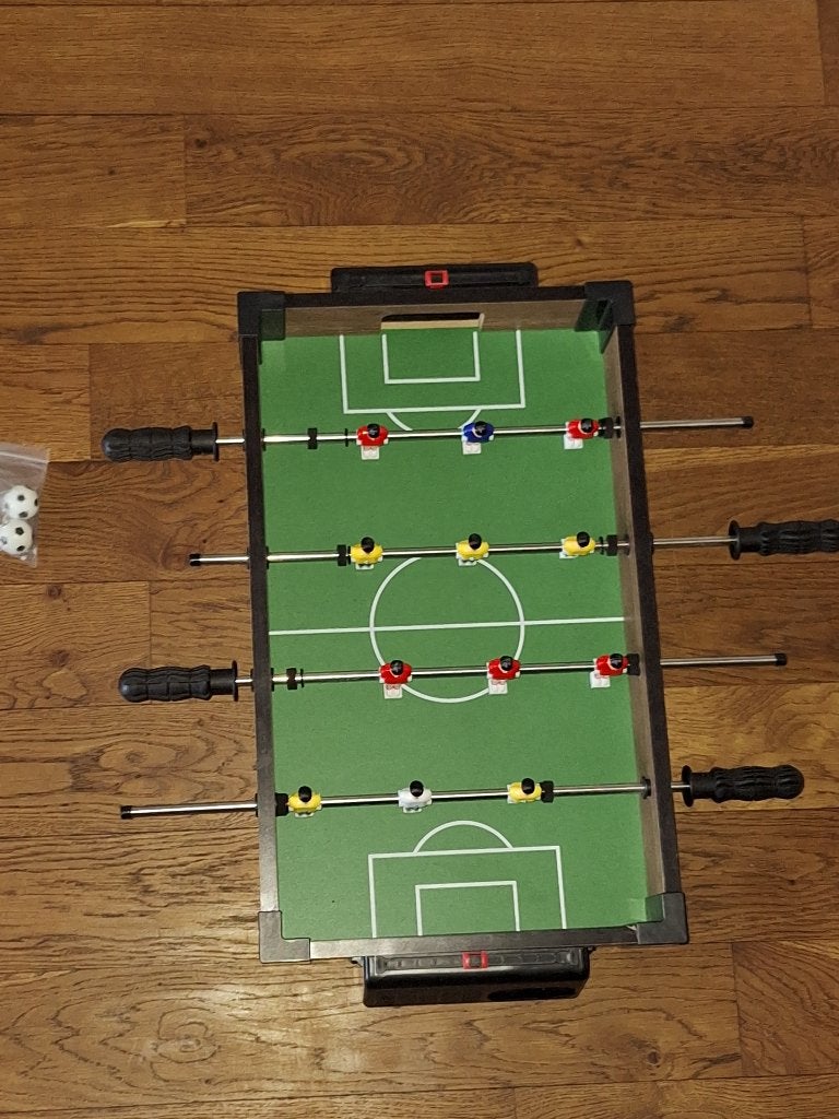 tafelvoetbal 55 x 31 cm, Ophalen of Verzenden, Zo goed als nieuw