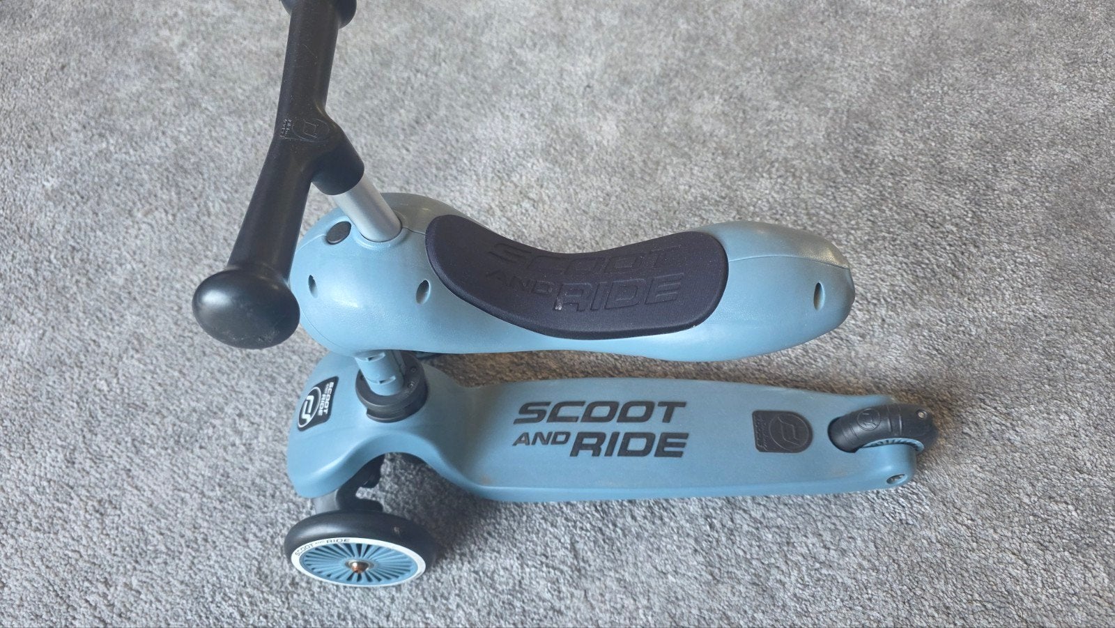 Scoot and Ride Highwaykick 1 - 2-in-1 step/loopfiets, Ophalen, Zo goed als nieuw, Gewone step