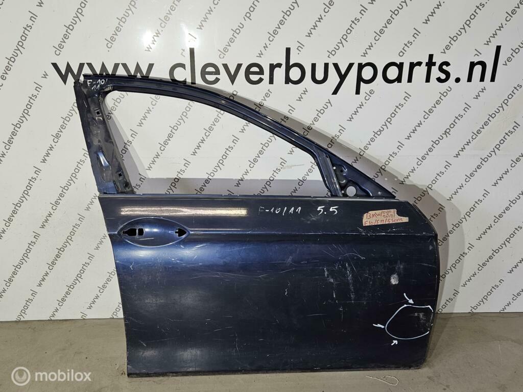 Voordeur rechts origineel BMW 5-serie F10 LCI ('13-'17), Gebruikt, Deur, Ophalen of Verzenden, BMW
