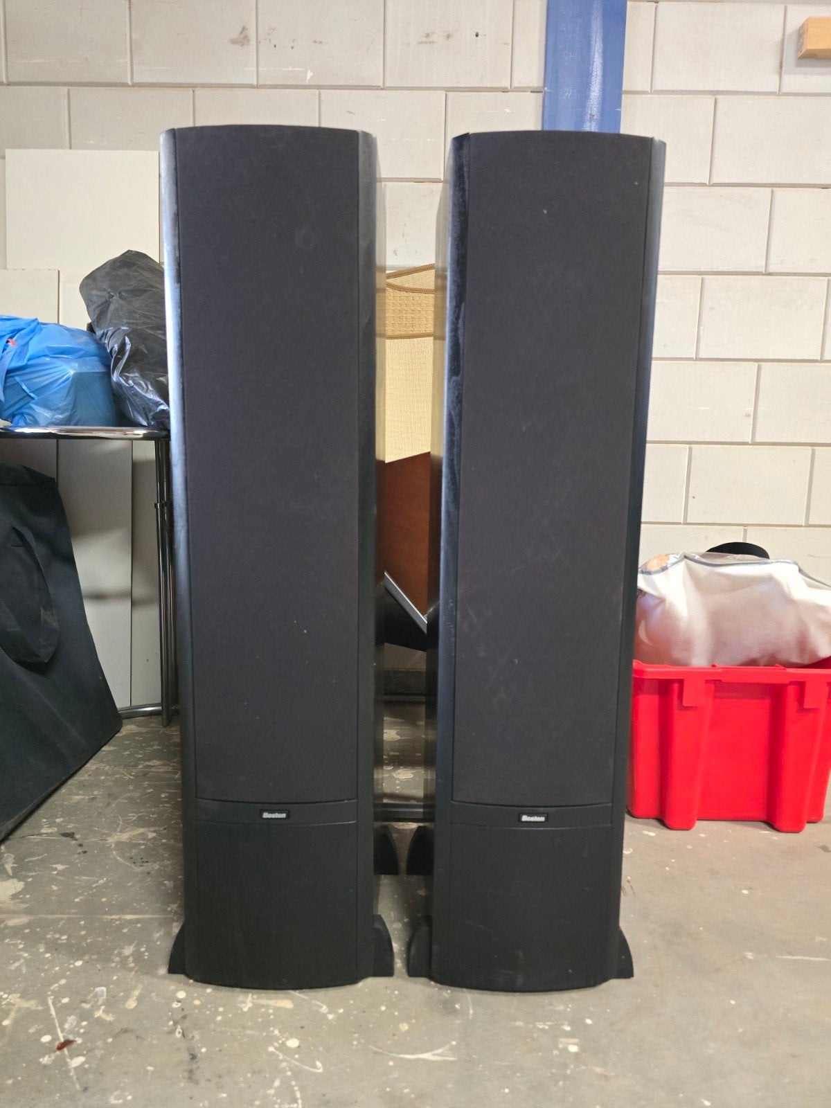 Boston Acoustics VR2 Vloerstaande Luidsprekers, Vloerstaande luidspreker, Gebruikt, Ophalen of Verzenden, Geschikt voor surround/home cinema